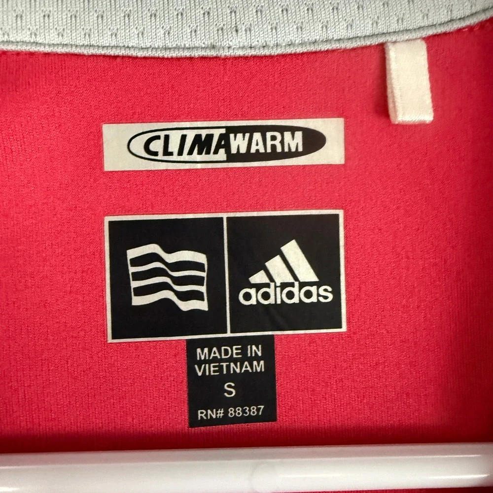 Adidas ClimaWarm Golf Jacket‎ Womens Small Long Sleeve Pink Athletic Performance